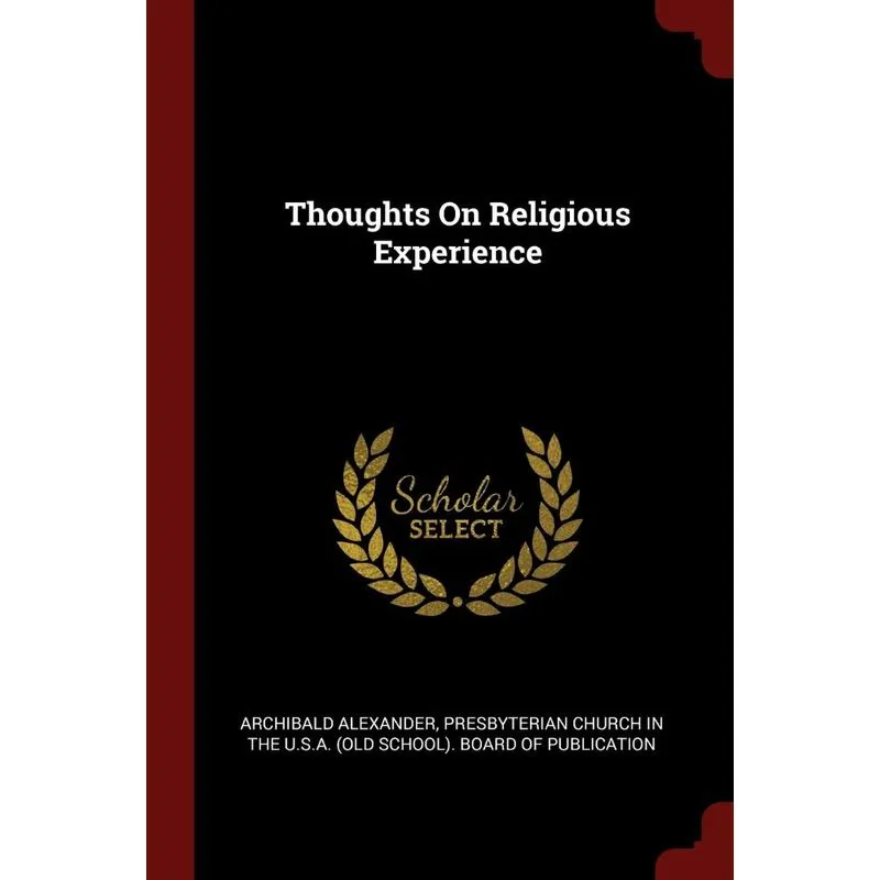 Thoughts On Religious Experience