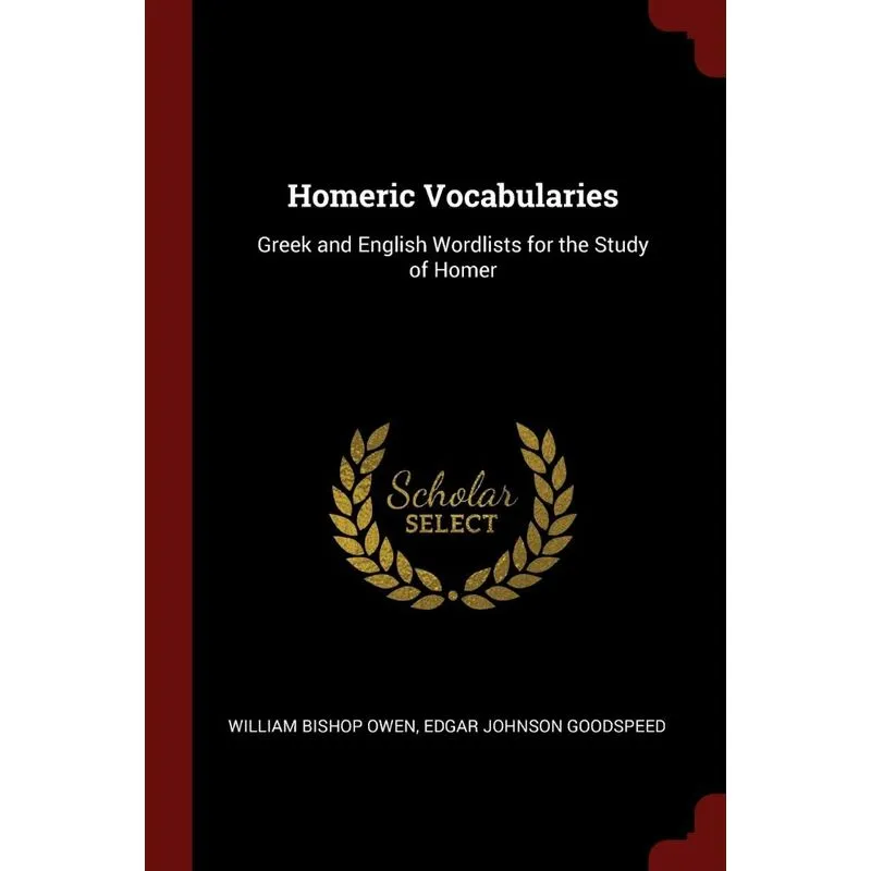 Homeric Vocabularies