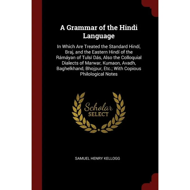 A Grammar of the Hindi Language