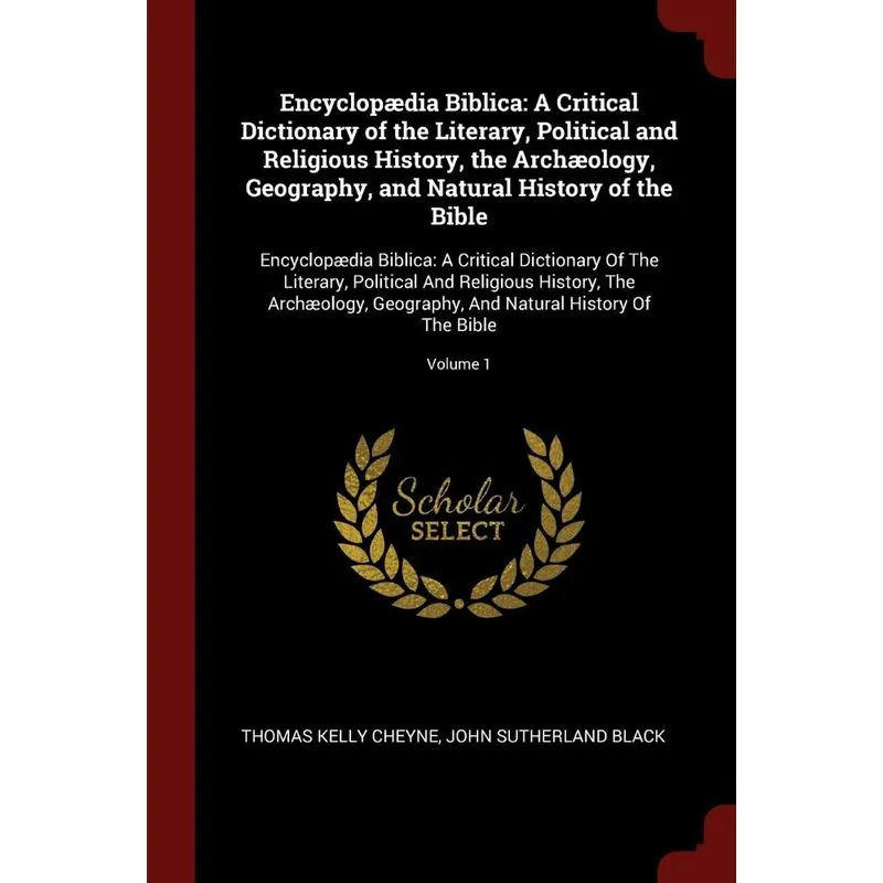 Encyclopædia Biblica