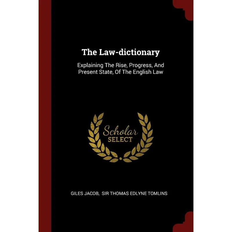 The Law-dictionary