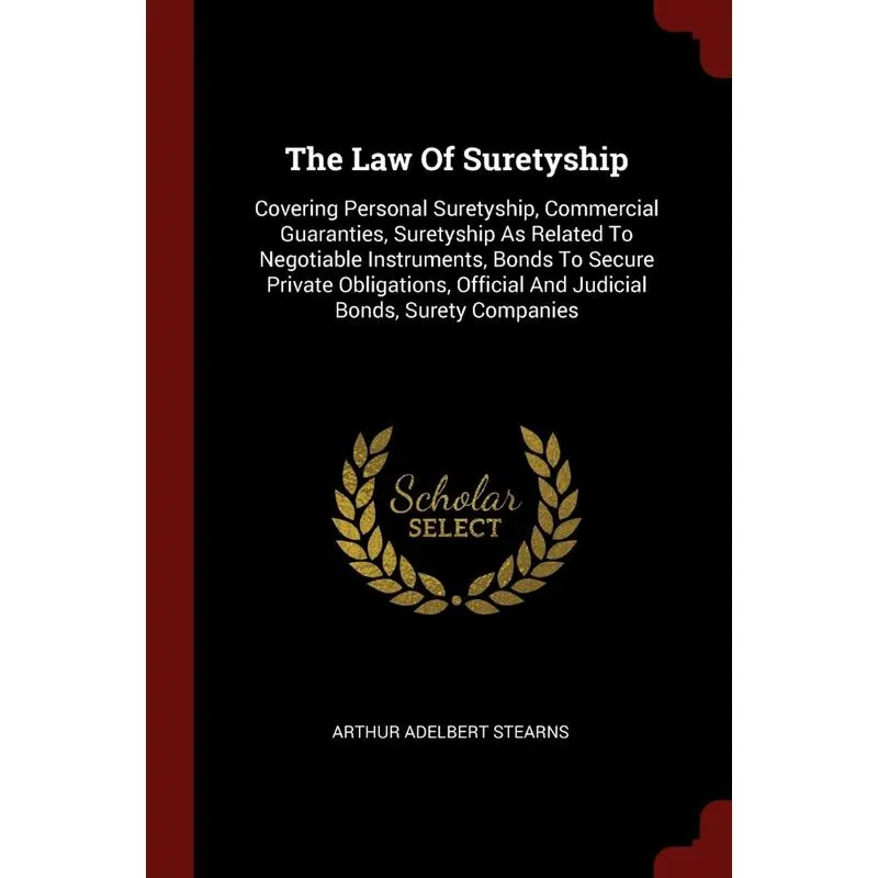 The Law Of Suretyship