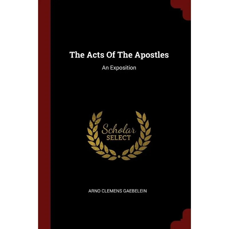 The Acts Of The Apostles