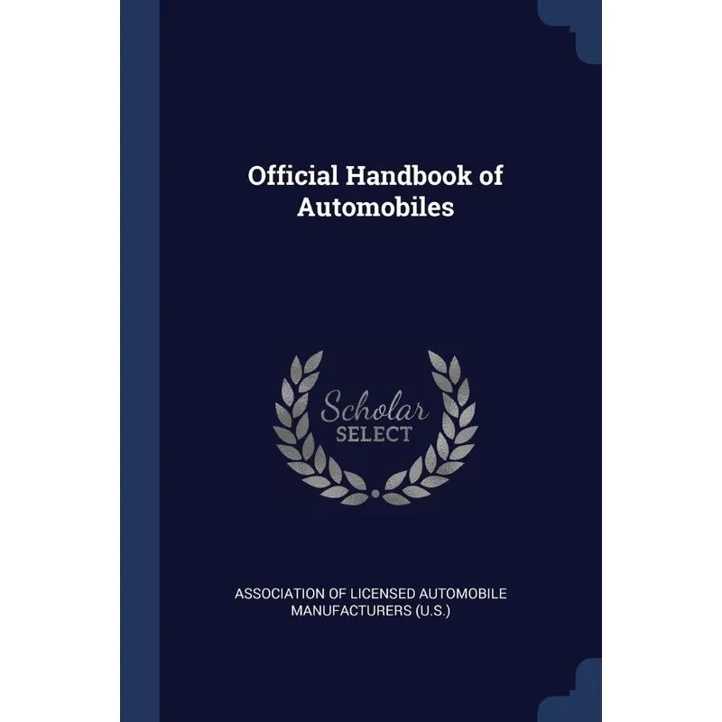 Official Handbook of Automobiles