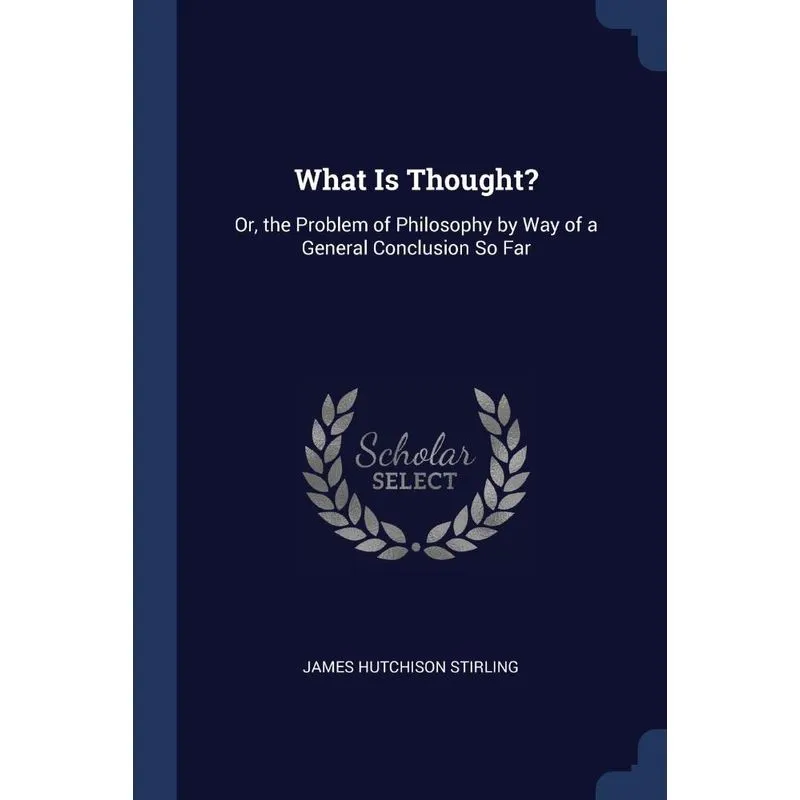 What Is Thought?