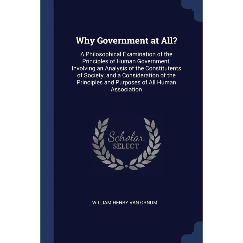 Why Government at All?