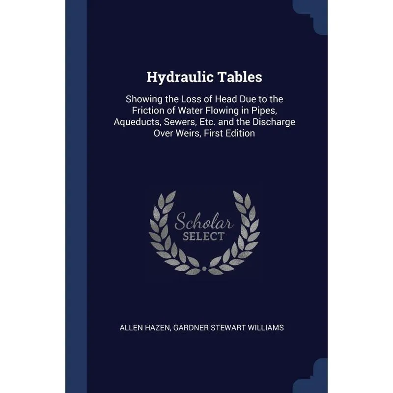 Hydraulic Tables