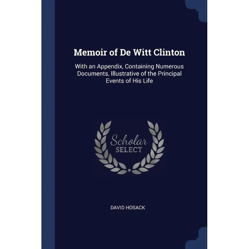Memoir of De Witt Clinton