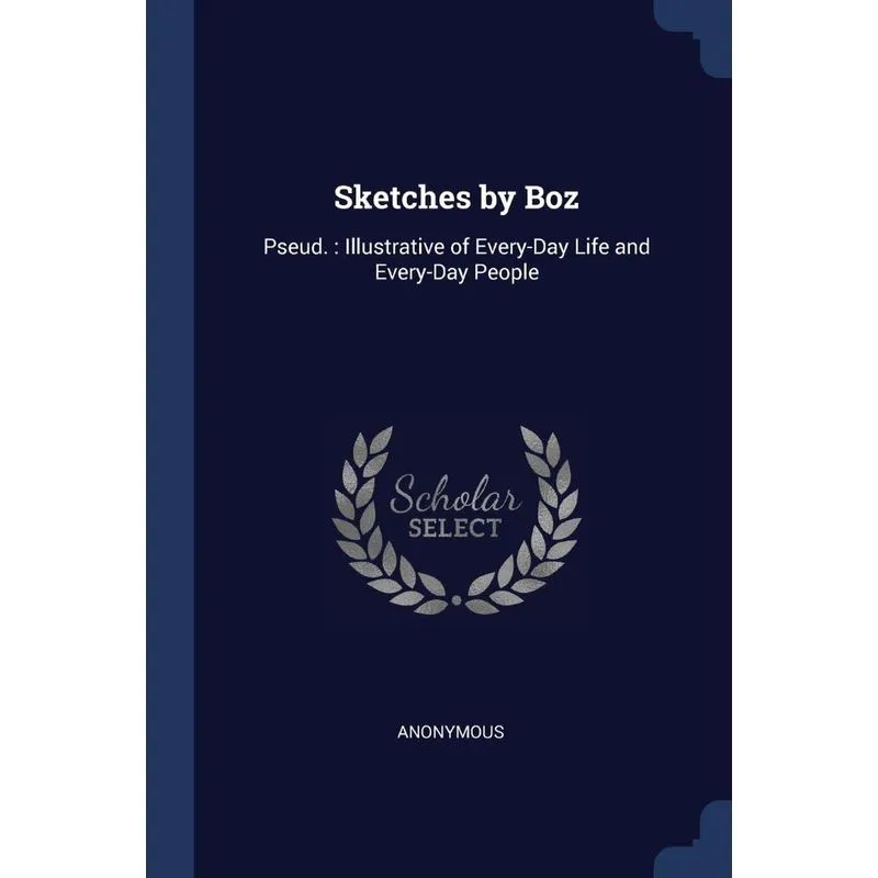Sketches by Boz