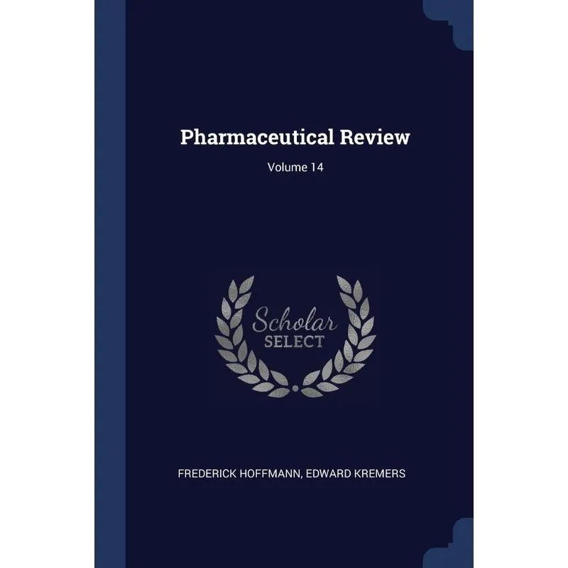 Pharmaceutical Review, Volume 14