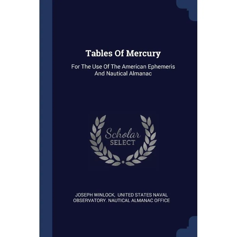 Tables Of Mercury
