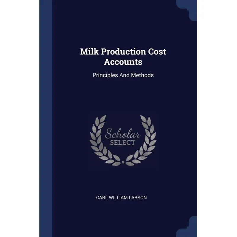 Milk Production Cost Accounts