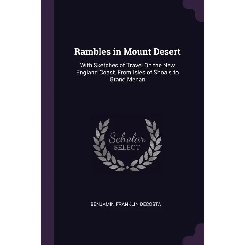 Rambles in Mount Desert