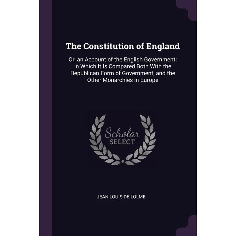 The Constitution of England
