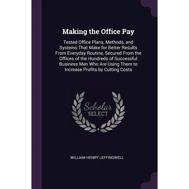 Making the Office Pay