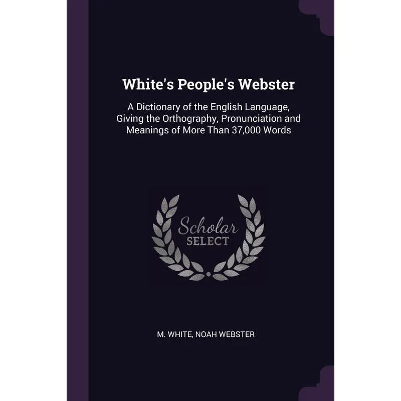 Whites Peoples Webster