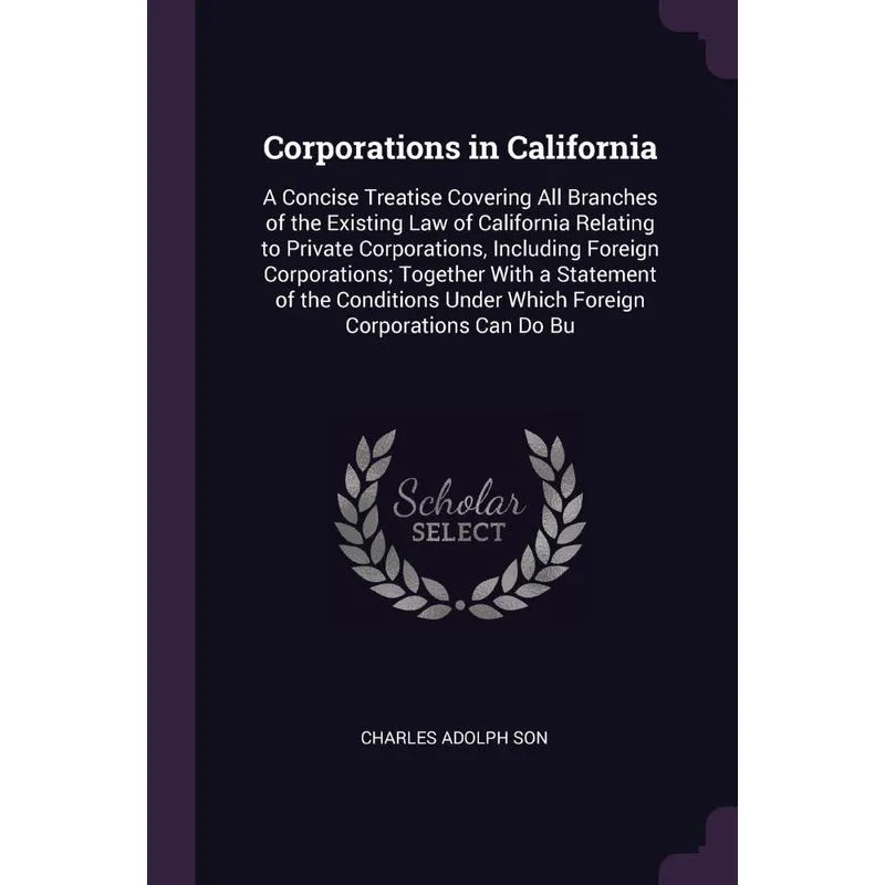 Corporations in California