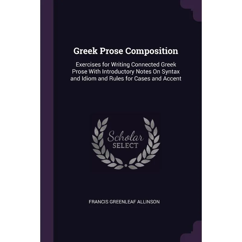 Greek Prose Composition
