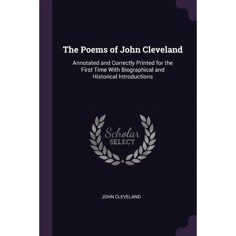 The Poems of John Cleveland