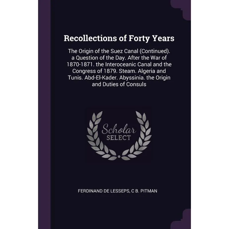 Recollections of Forty Years