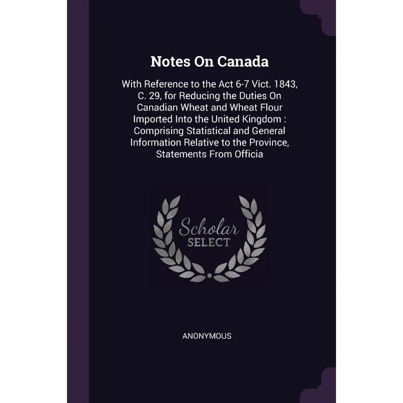 Notes On Canada