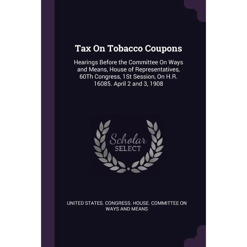 Tax On Tobacco Coupons