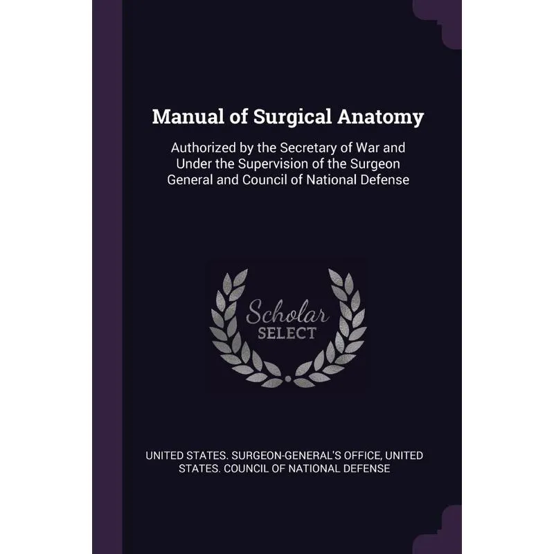 Manual of Surgical Anatomy