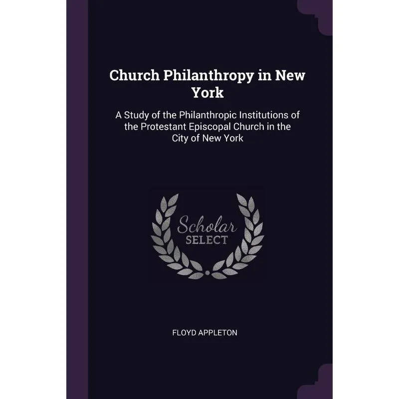 Church Philanthropy in New York