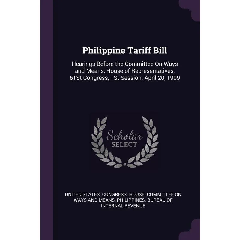 Philippine Tariff Bill