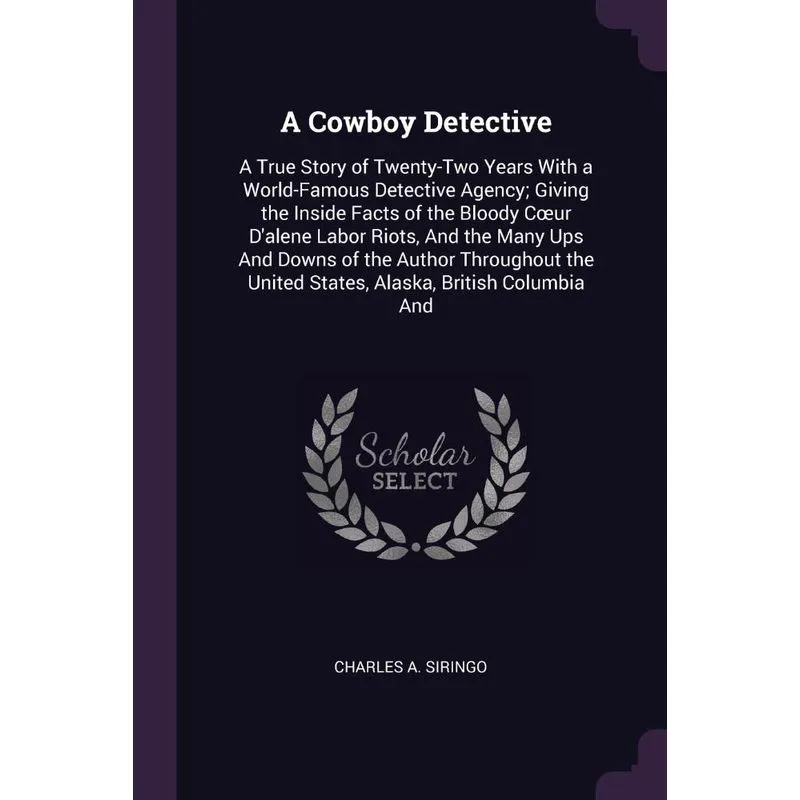 A Cowboy Detective