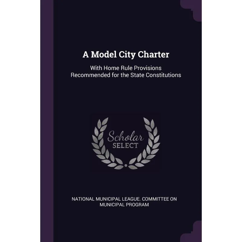 A Model City Charter