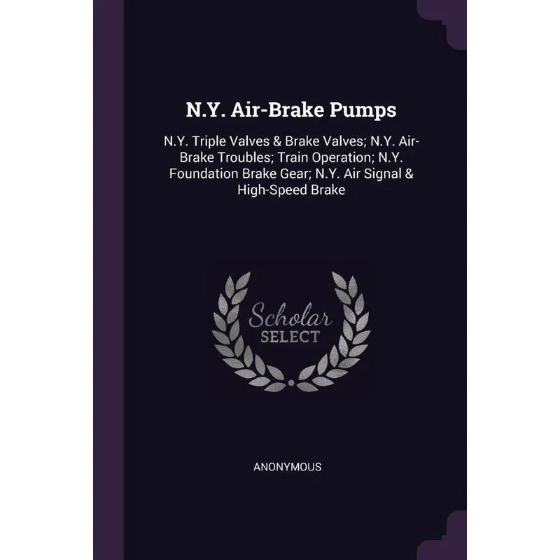 N.Y. Air-Brake Pumps