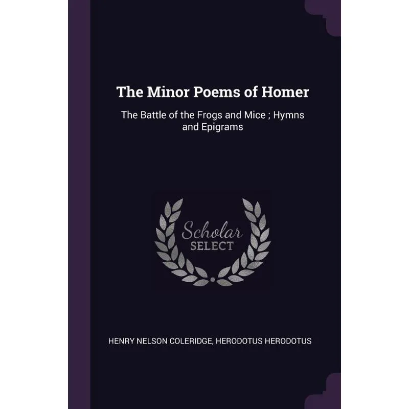 The Minor Poems of Homer