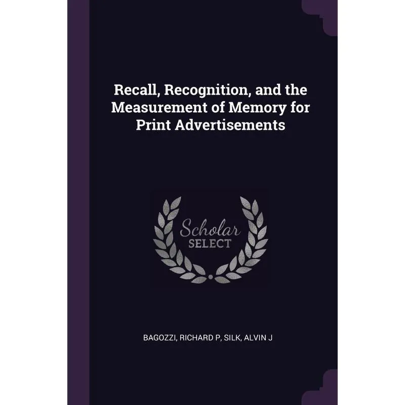 Recall, Recognition, and the Measurement of Memory for Print Advertisements