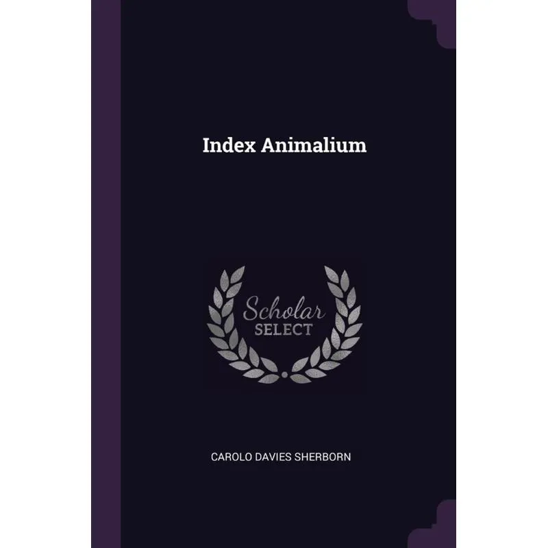 Index Animalium