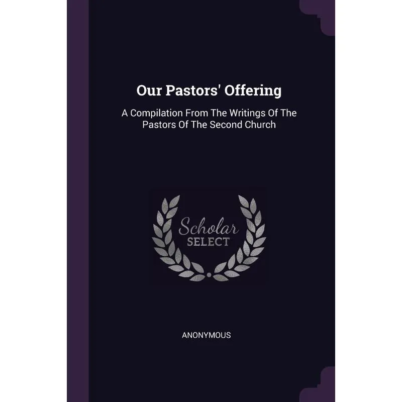 Our Pastors Offering