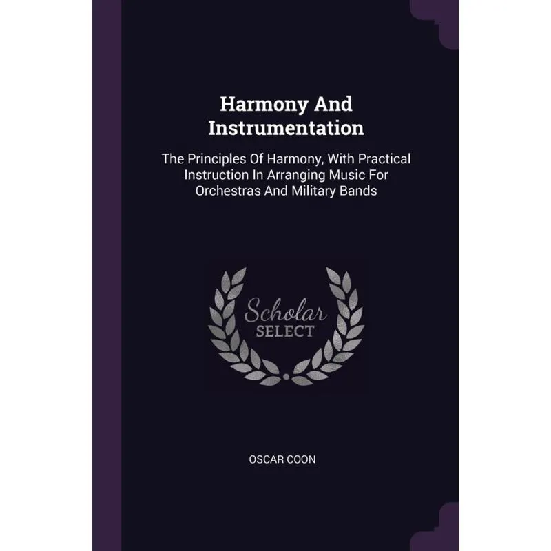 Harmony And Instrumentation