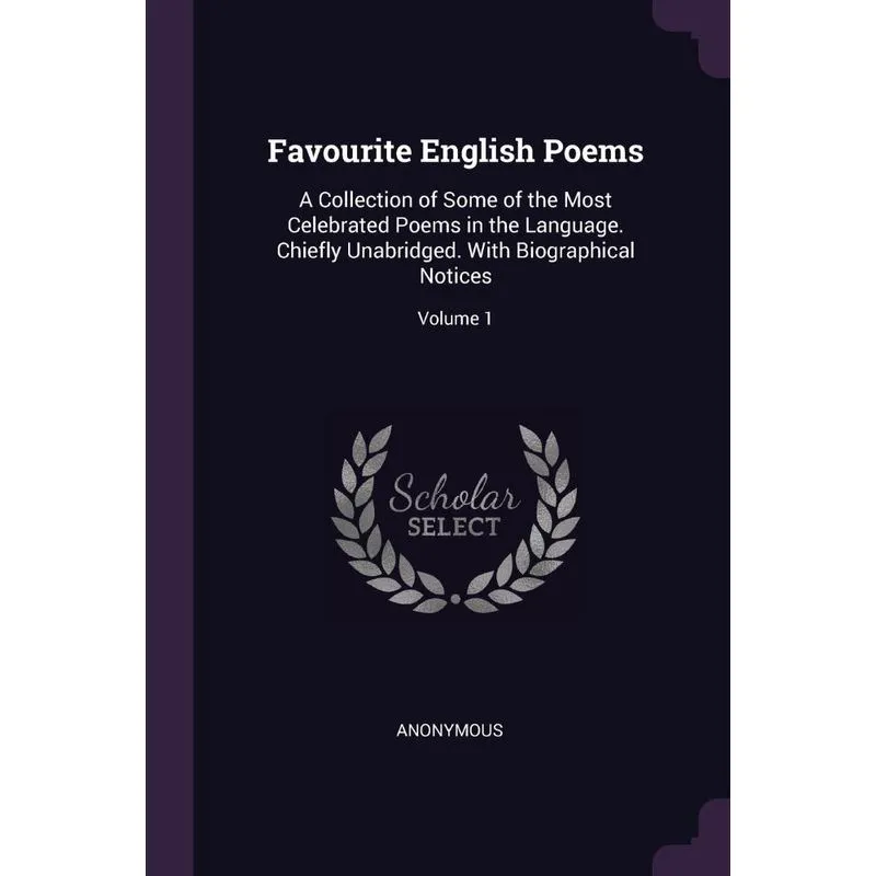 Favourite English Poems