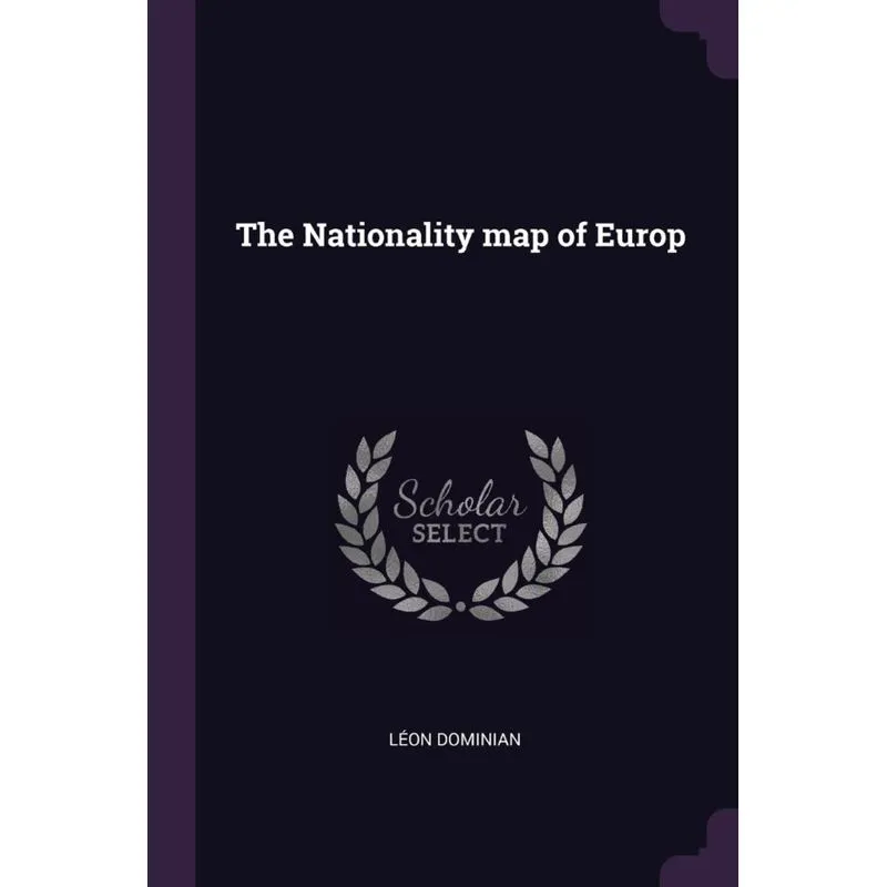 The Nationality map of Europ