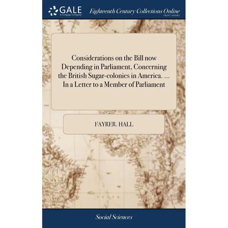 Considerations on the Bill now Depending in Parliament, Con