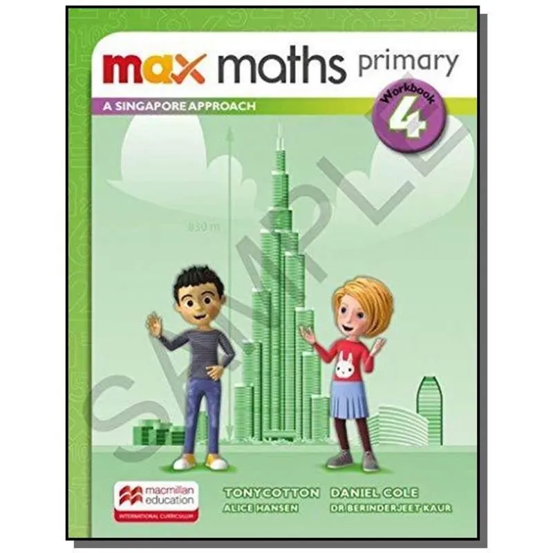 MAX MATHS PRIMARY - A SINGAPORE APPROACH - WORKBOOK-4