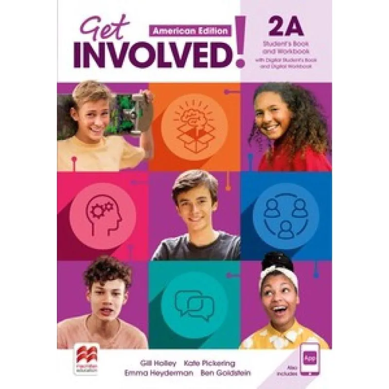 American Get Involved Level 2A Students Book Premium & App