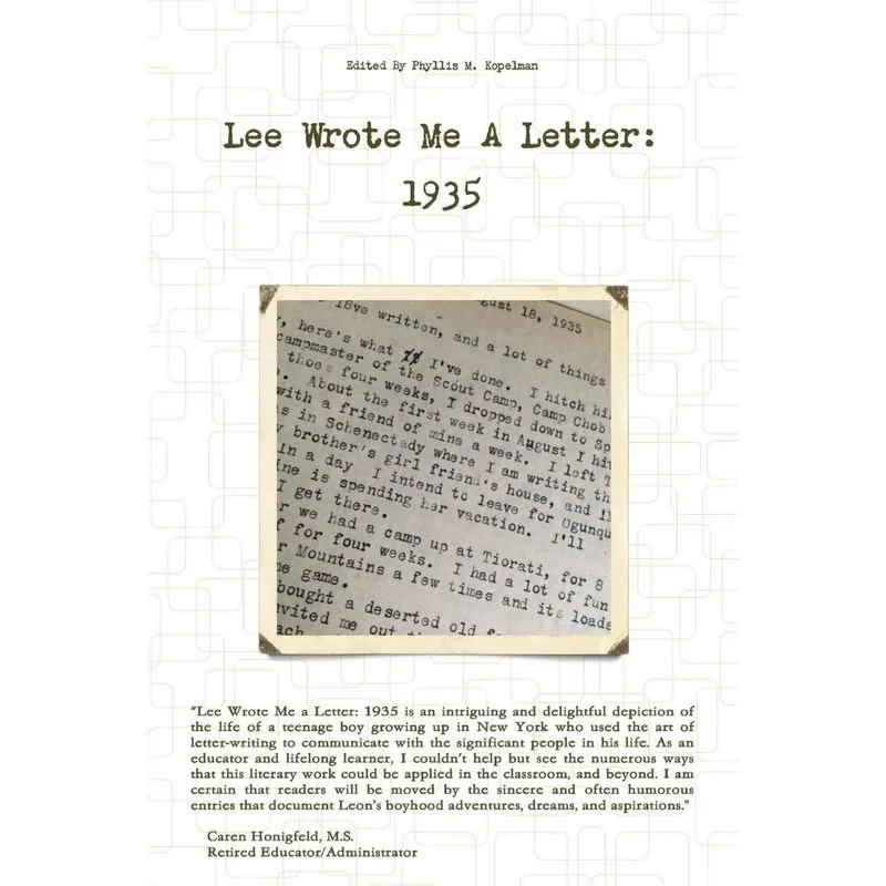 Lee Wrote Me A Letter