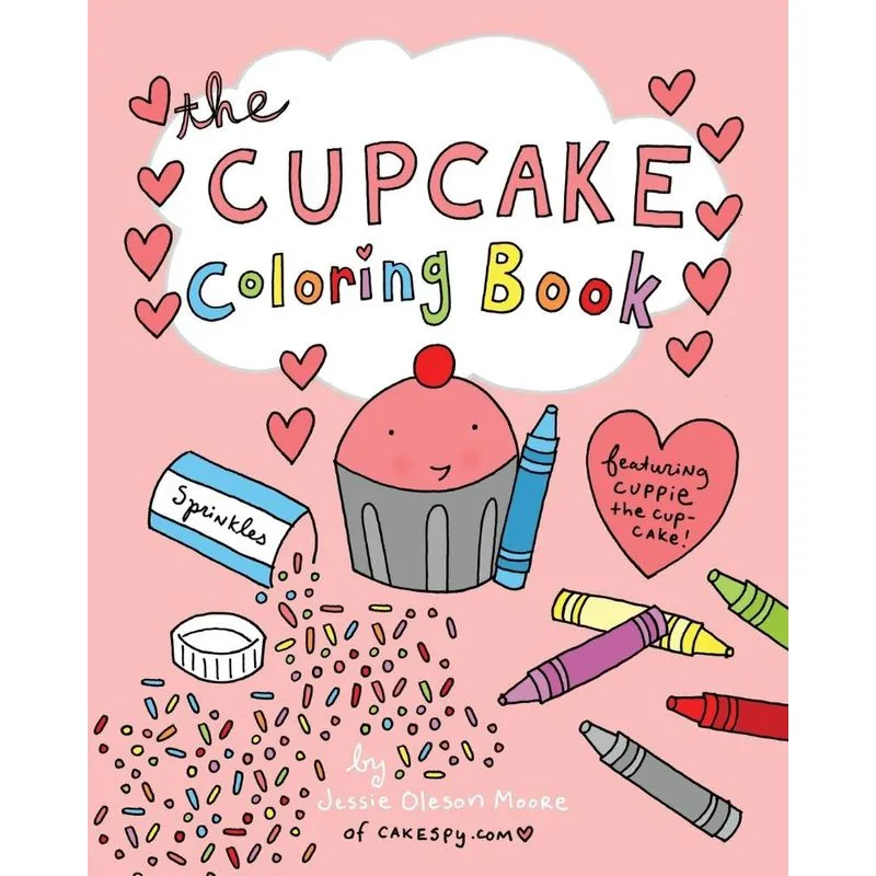 The Cupcake Coloring Book