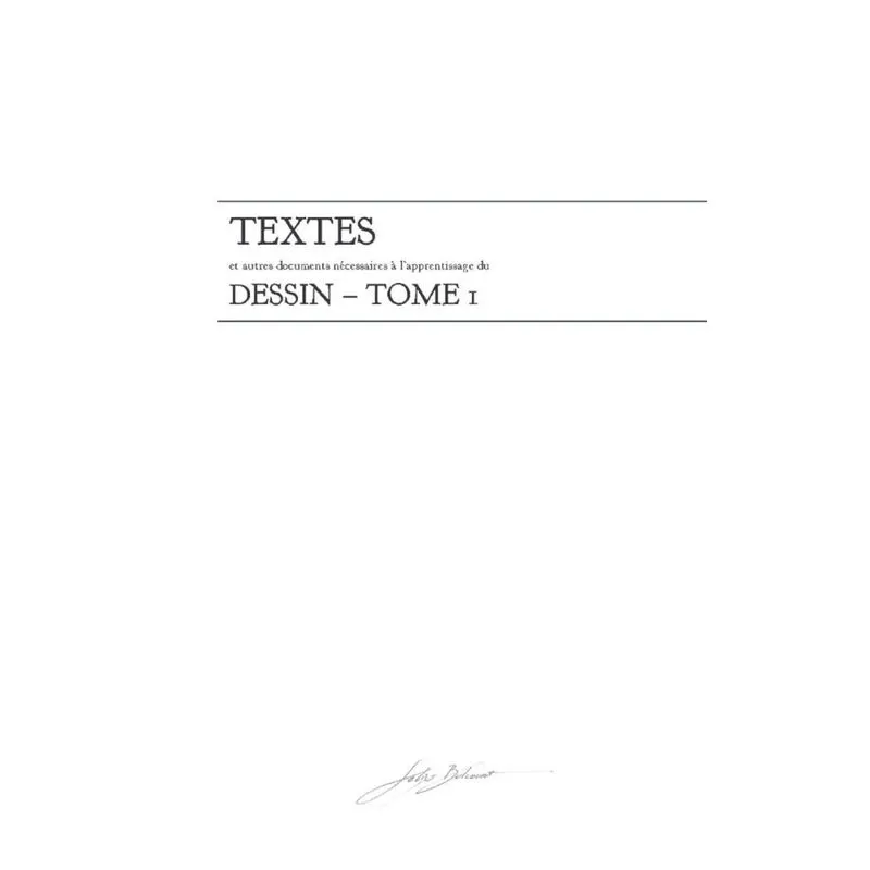 COURS DE DESSIN- tome 1