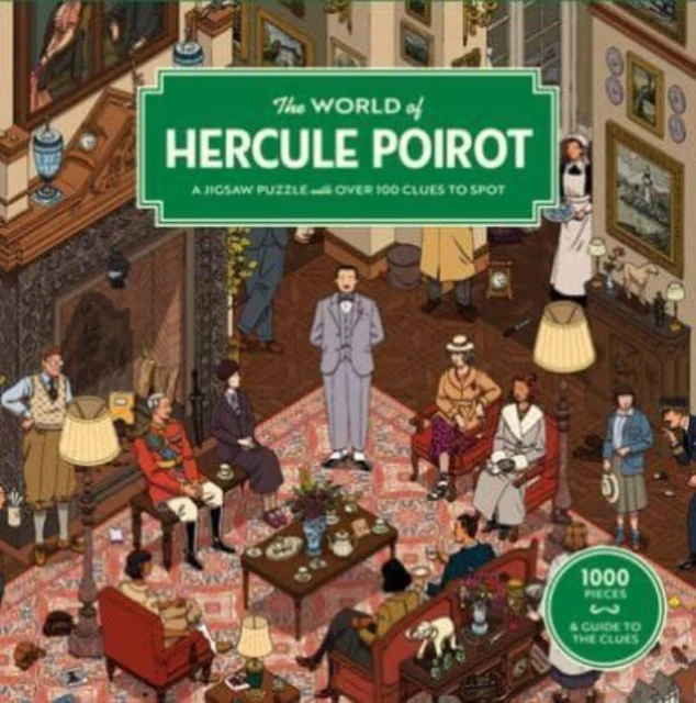 Palapeli 1000 palaa World of Hercule Poirot, The