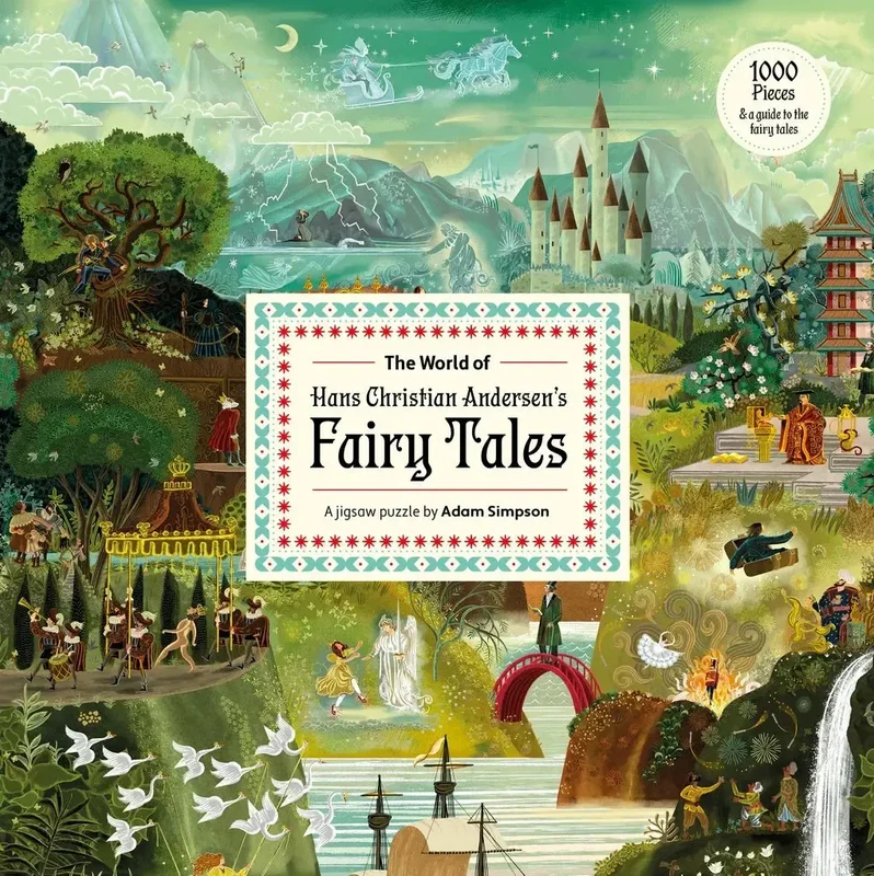 The World of Hans Christian Andersen's Fairy Tales 1000 Piece Jigsaw Puzzle Laurence King