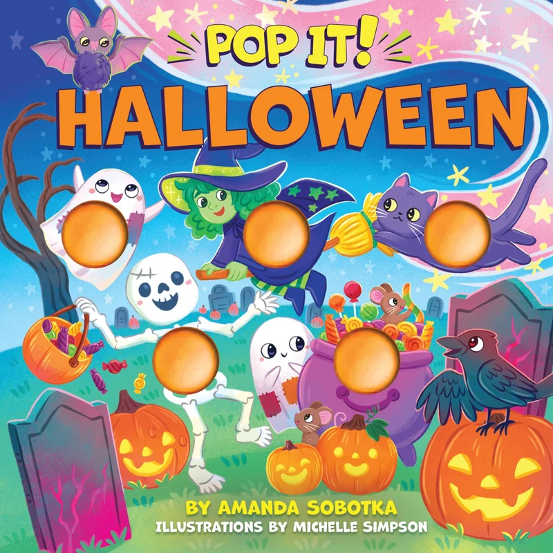 Pop It! Halloween Board Book