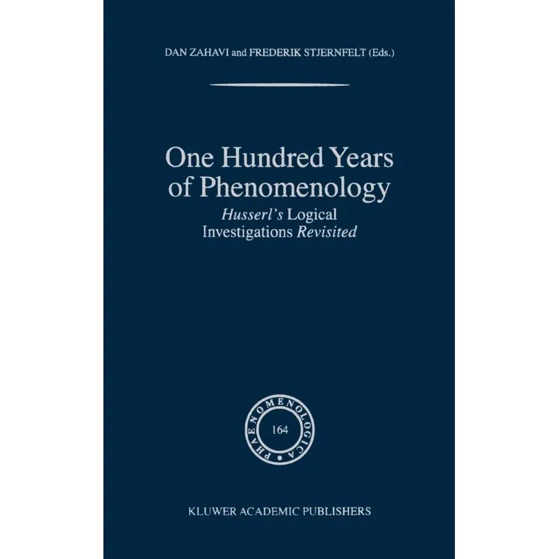 One Hundred Years of Phenomenology
