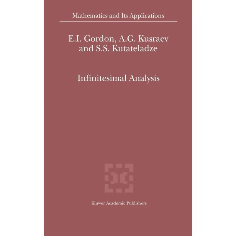 Infinitesimal Analysis